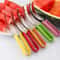 Premium Stainless Steel Windmill Watermelon Cutter Fruit Slicer Tool 1