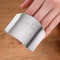 Stainless Steel Finger Protector Guard For Safe Kitchen Cutting And Slicing 3