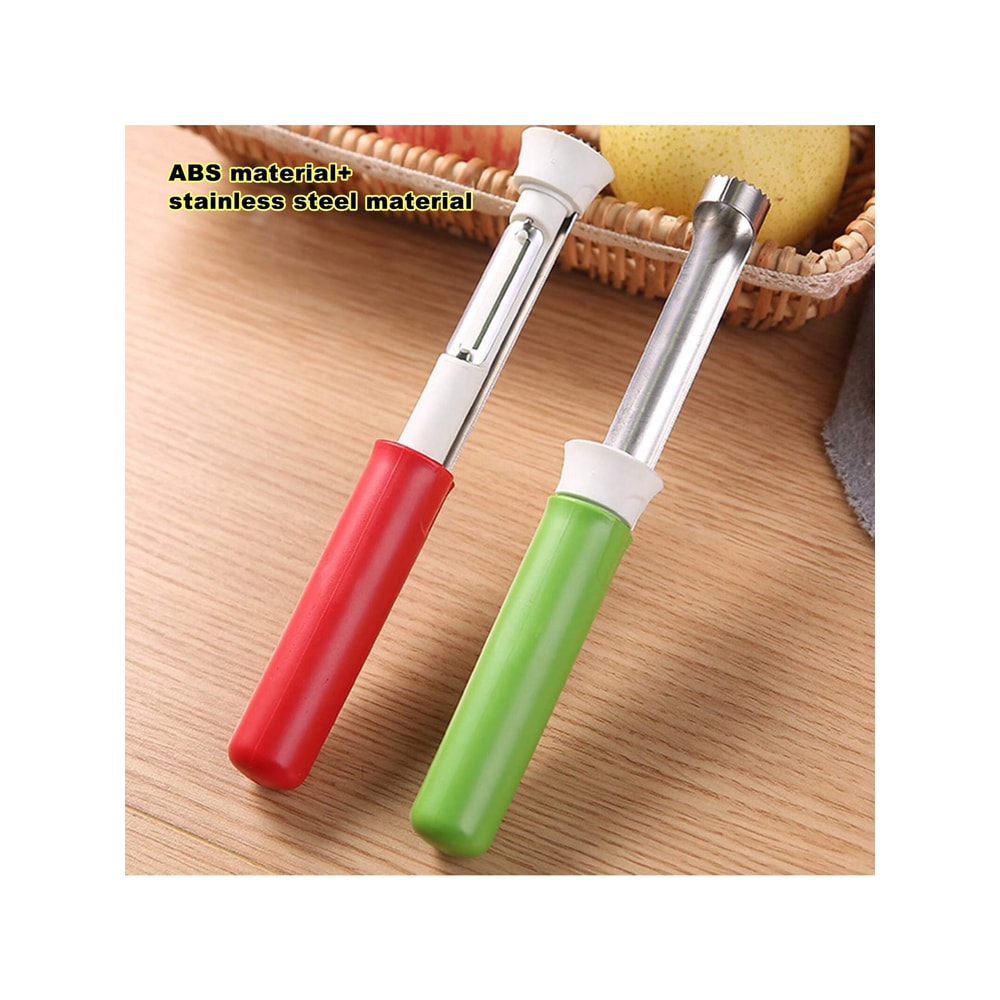 Premium Stainless Steel Apple Fruit Corer Peeler Kitchen Tool 0