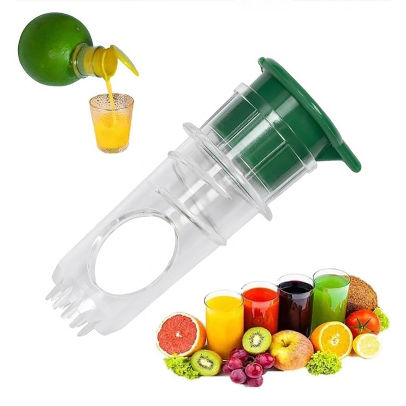 Portable Manual Lemon Juicer Handheld Citrus Squeezer Easy Mini Citrus Press 6