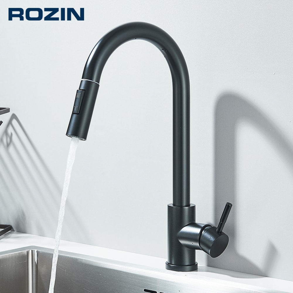 Premium Flexible Pull Out Kitchen Faucet Mixer Tap With Stream Shower Modes 0