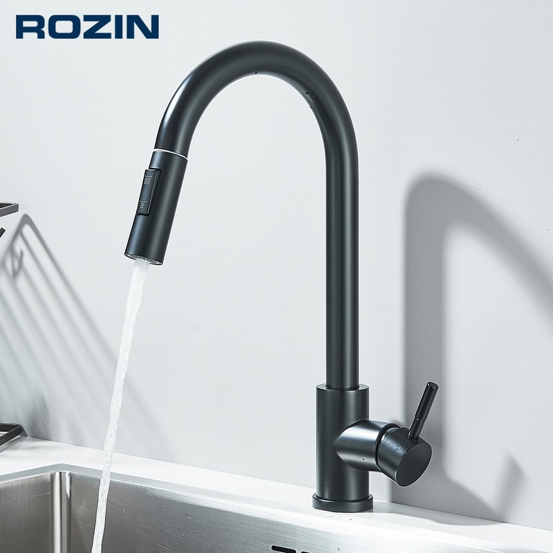 Premium Flexible Pull Out Kitchen Faucet Mixer Tap With Stream Shower Modes 0
