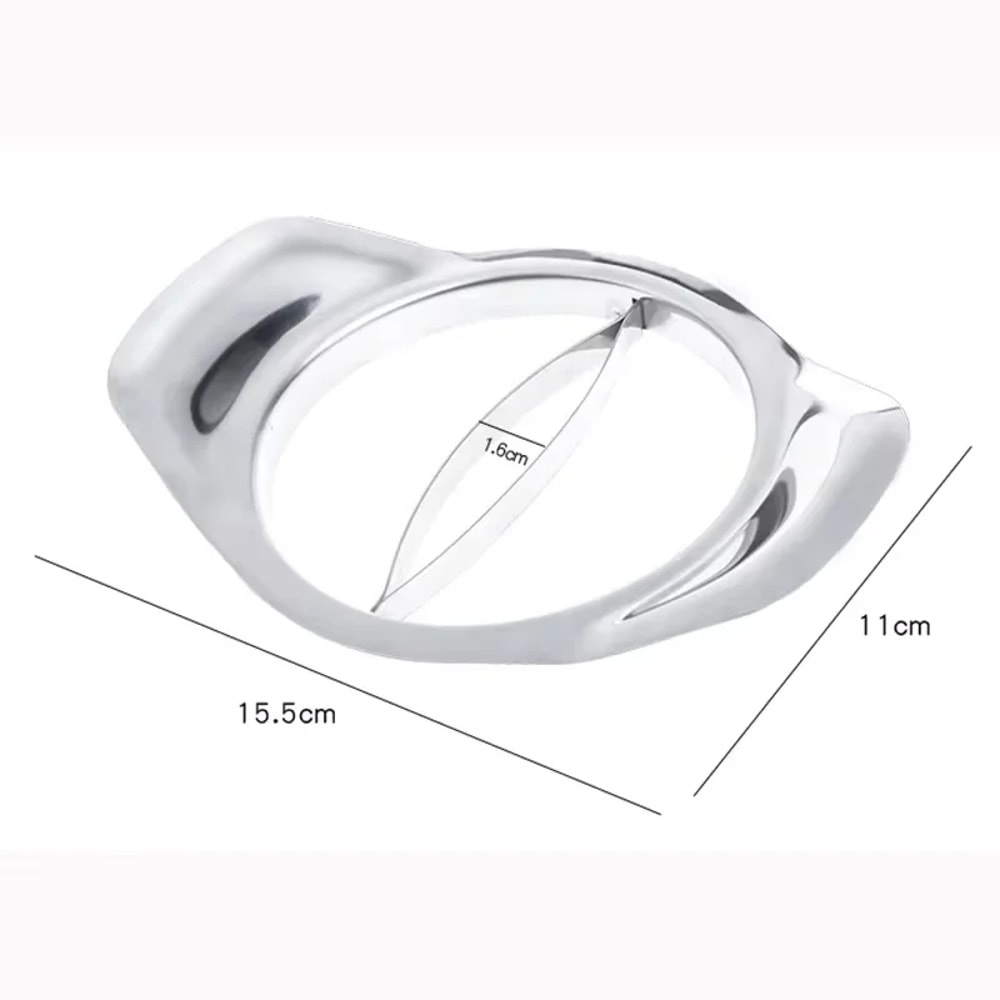 Premium Stainless Steel Mango Slicer Corer Tool Easy Fruit Cutter And Peeler 5