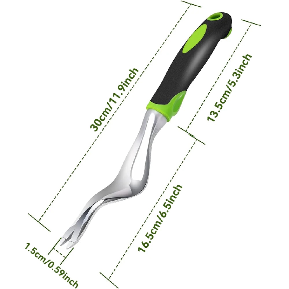 Ergonomic Garden Hand Weeder Tool For Easy Weed Removal And Transplanting 5