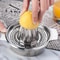 Stainless Steel Citrus Juicer Hand Press Manual Lemon & Orange Squeezer