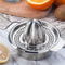 Stainless Steel Citrus Juicer Hand Press Manual Lemon & Orange Squeezer