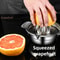 Stainless Steel Citrus Juicer Hand Press Manual Lemon & Orange Squeezer