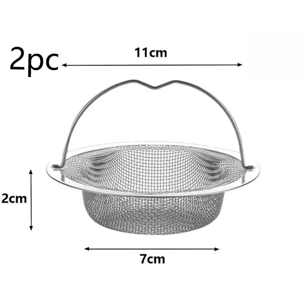 Stainless Steel Sink Drain Strainer Hair Catcher For Kitchen And Bathtub 6