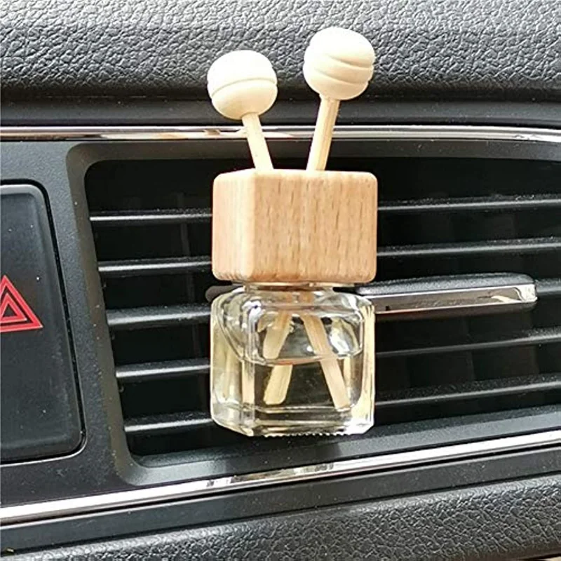 Car Essential Oil Diffuser Bottle Air Freshener Hanging Aromatherapy Perfume Ornament 0