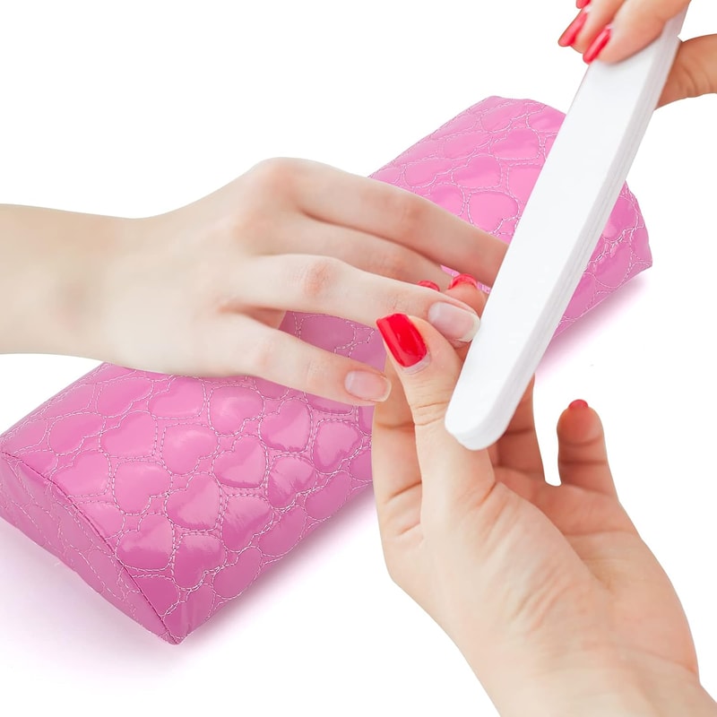 Ergonomic Nail Hand Rest Cushion Detachable Washable Nail Art Hand Pillow For Salon Comfort 2