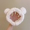 Cute Bear Spa Headband Plush Anti Slip Makeup Hair Band For Skincare Routine 6