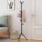 Modern Wrought Iron Coat Rack Stand Floor Standing Irregular Clothes Hanger 0