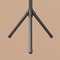 Modern Wrought Iron Coat Rack Stand Floor Standing Irregular Clothes Hanger 3