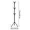 Modern Wrought Iron Coat Rack Stand Floor Standing Irregular Clothes Hanger 5
