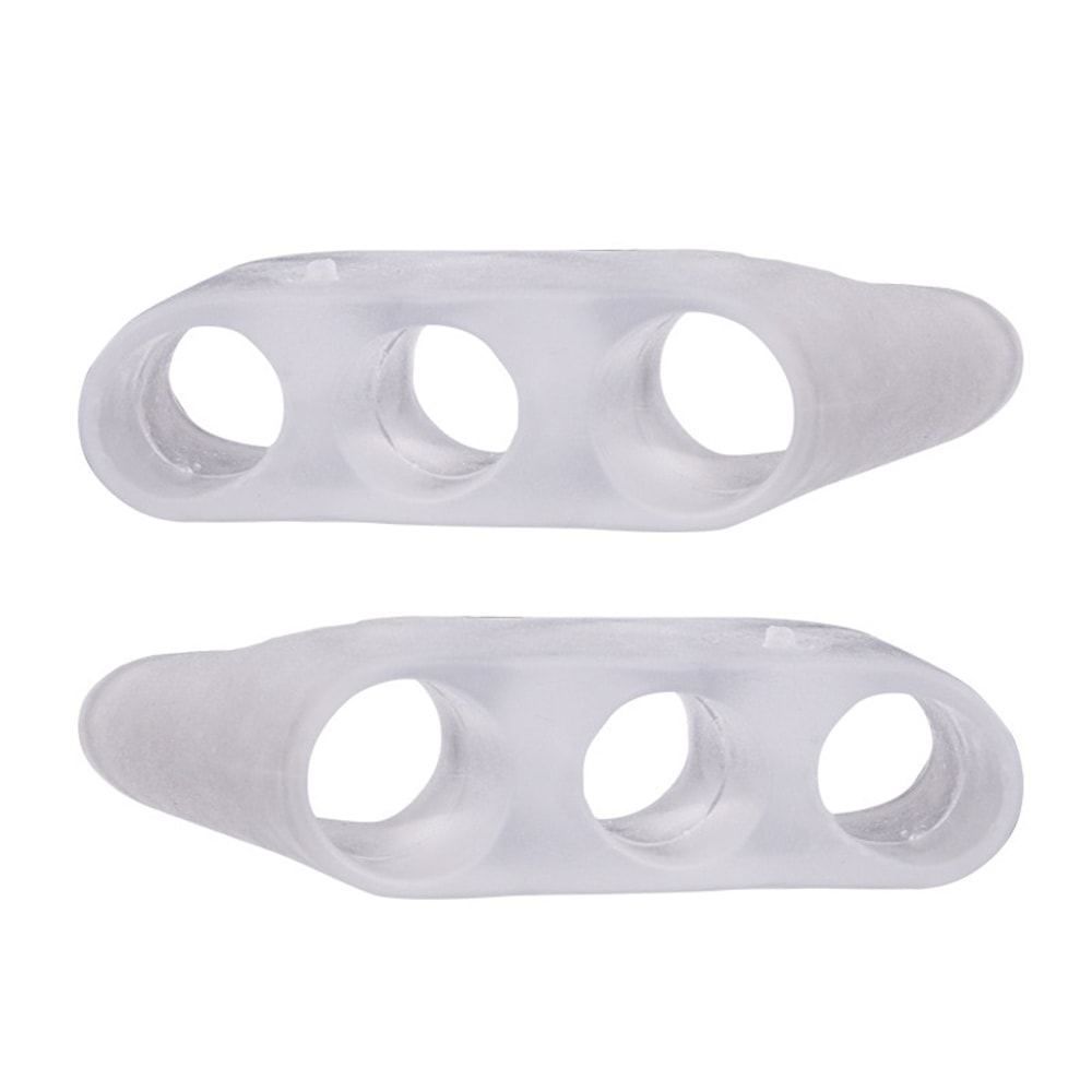 Silicone Toe Separator Corrector Set For Bunion Relief And Toe Alignment 5