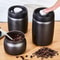 Premium Coffee Vacuum Canister Airtight Stainless Steel Coffee Storage Jar 3