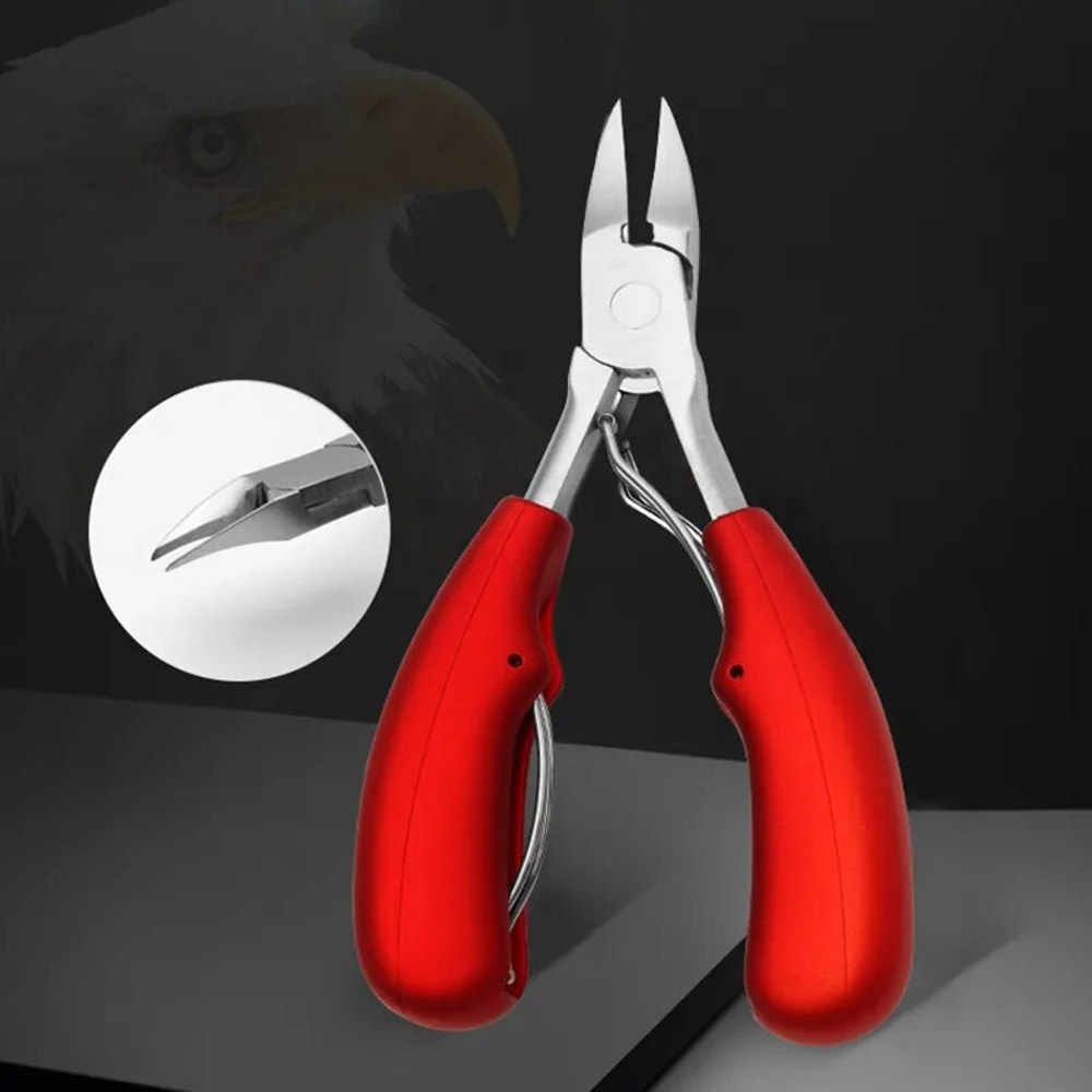 Professional Cuticle Scissors Stainless Steel Precision Nail Cutter Tool 0
