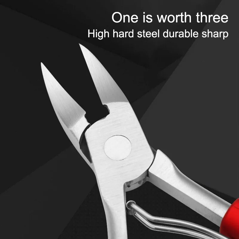 Professional Cuticle Scissors Stainless Steel Precision Nail Cutter Tool 2