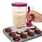 Precision Batter Dispenser Funnel For Pancakes Cupcakes Cake Baking 0