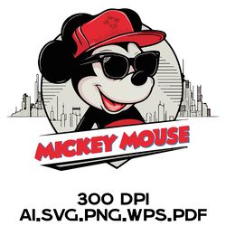Mickey Mouse 7. Digital Files Ai.SVG.PNG.EPS.PDF