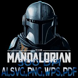 The Mandalorian 5 Digital File AI.PDF.EPS.SVG.PNG DOWNLOAD FILES