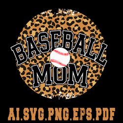 Basball Mom11 Digital Download File AI.PDF.EPS.SVG.PNG