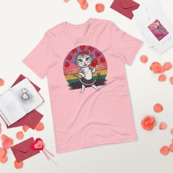 cat vintage sunsecsunsetunisex t-shirt