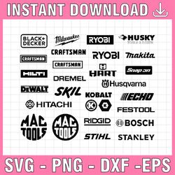 28 power tools vectors ai, cdr, eps, pdf, svg and also jpg, png - instant download