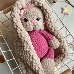 Knitted Bunny by Alize Puffy