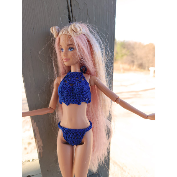 Barbie doll clothing crochet pattern