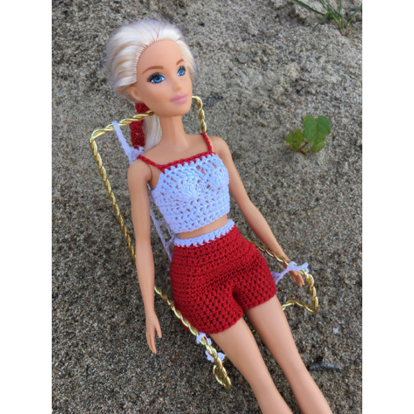 Handmade Barbie doll outfit instructions