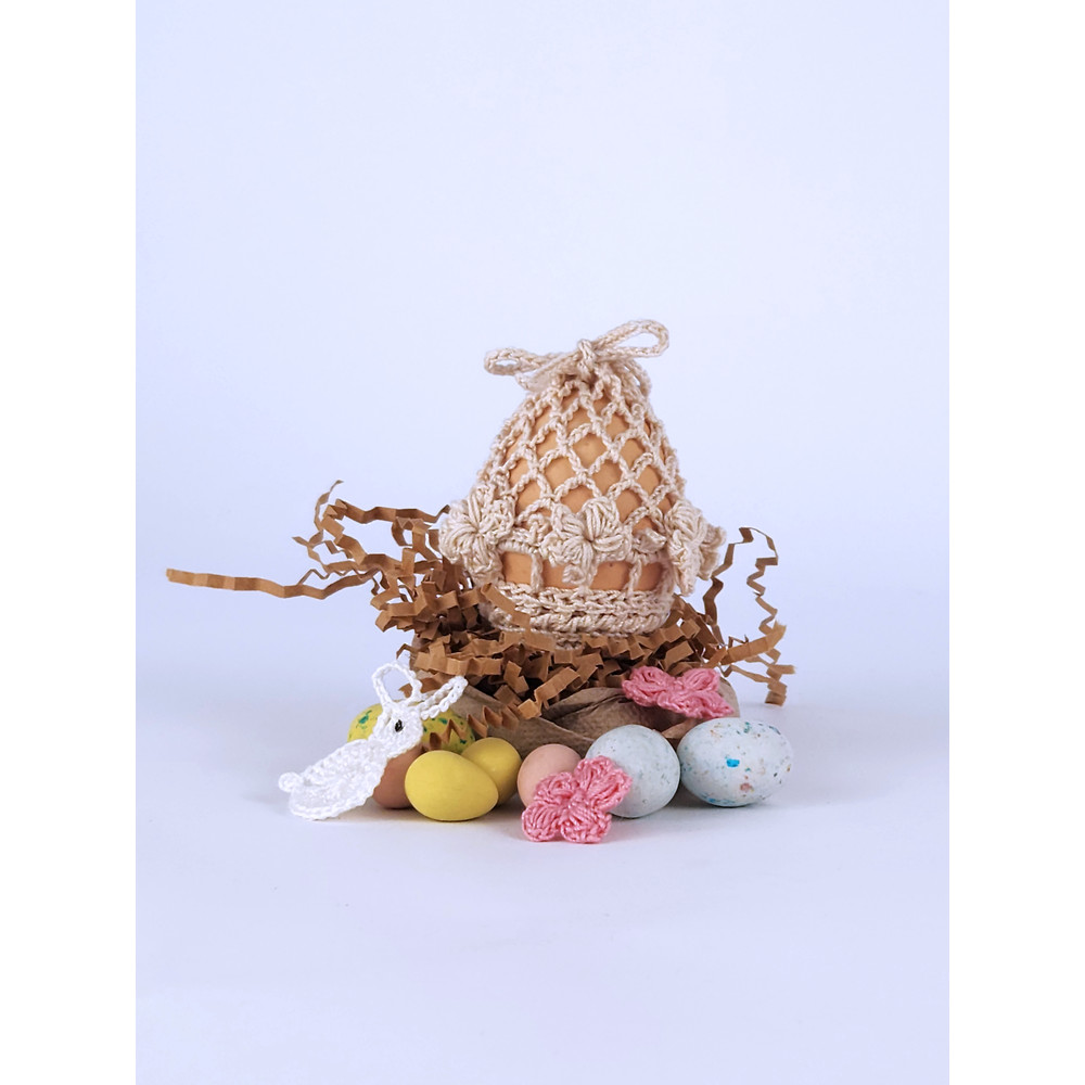 DIY Easter egg cover crochet pattern
