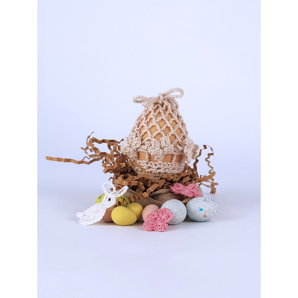 DIY Easter egg cover crochet pattern