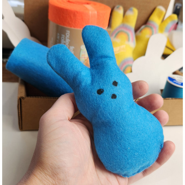 Cutting Out Bunny Shapes