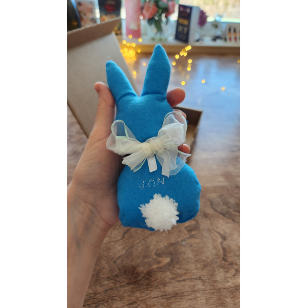 Easter felt Bunny Sewing Pattern