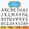 Alice In Wonderland Alphabet SVG Mouse Font SVG Letters SVG Customisable Gift Svg Vinyl Cut File Download File 0