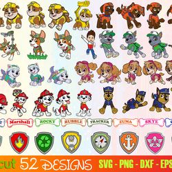 260 designs bundle layered items, layered vector, instant download, layered svg files, svg for cricut,  52 unique design