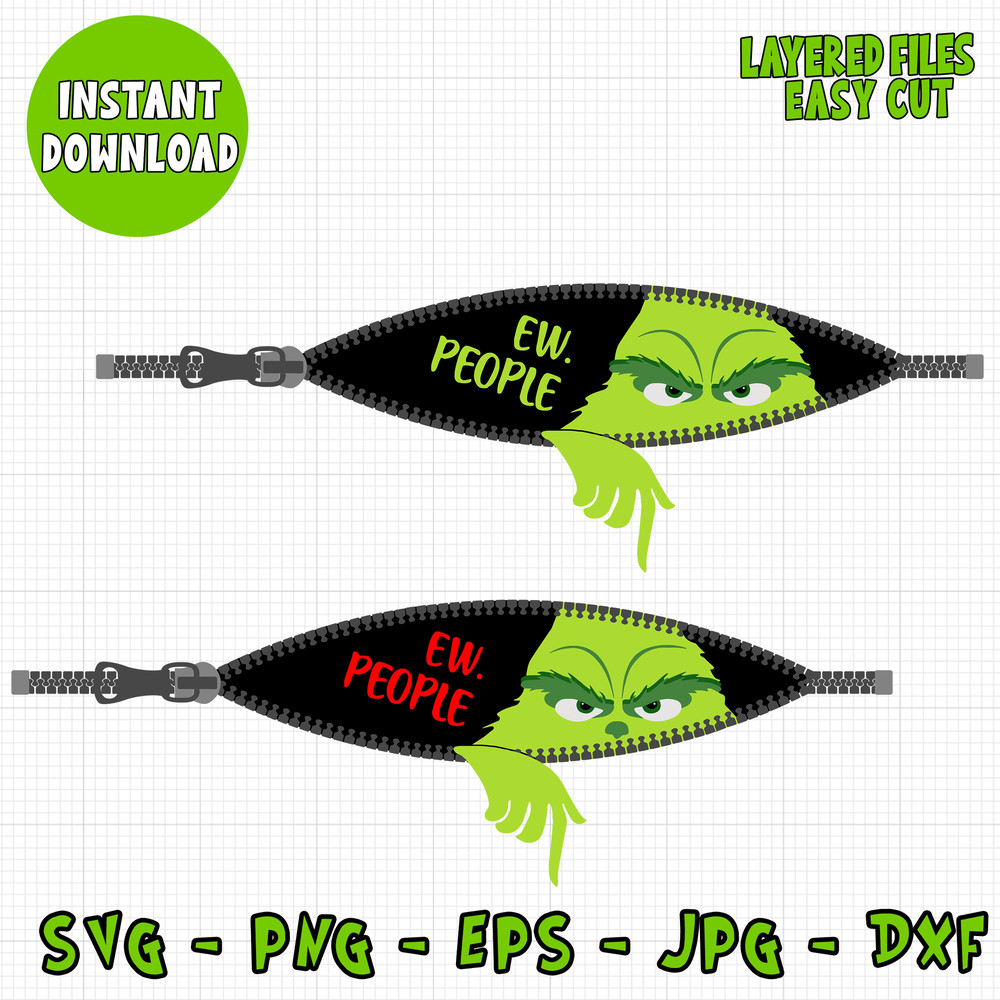 Ew People Whoville SVG Ew People Whoville PNG Christmas Green Goblin Grinchmas Hoodie EW Grinch Face Xmas Christmas The Grinch Svg.jpg