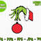 Grinch Hand Svg Cricut Vector Cut File Silhouette Digital File, Grinch Clipart Vector Cut Files, Svg, Png Dxf jpg Eps Clip Art Files.jpg