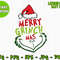 Merry Grinchmas Svg, Cricut Digital Vector Cut File, Silhouette Digital File, Grinch Clipart Cut Files, Svg, Png, Dxf jpg Eps Clip Art Files.jpg