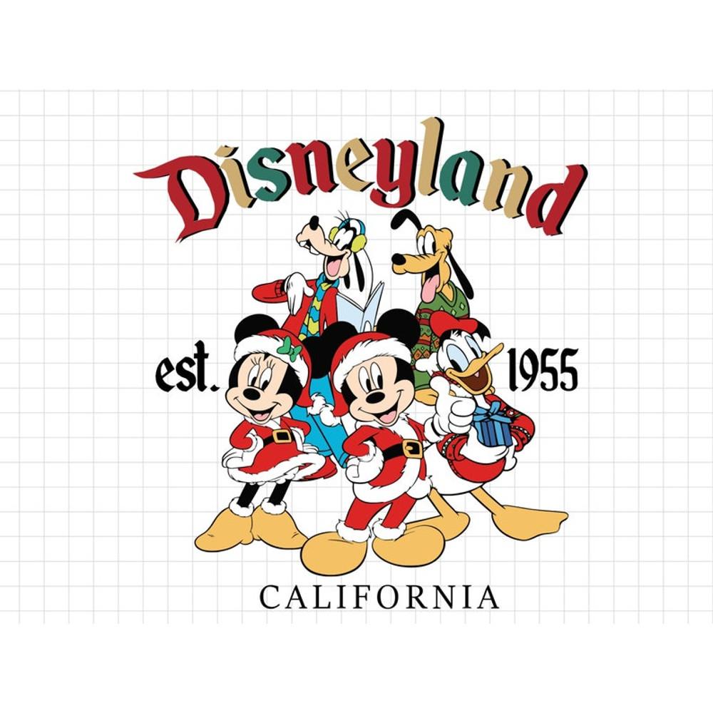 Christmas Mouse And Friends Svg Png, Merry Christmas Svg Png, Christmas Squad Svg, Magic Castle Christmas Svg, Xmas Friends Png, Svg Cricut.jpg