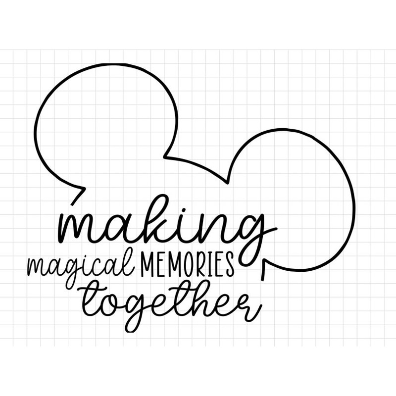 Making Memories Svg, Family Trip svg, png, jpg, cut file, mickey mouse, minnie, magic, castle, silhouette, cricut, family trip.jpg