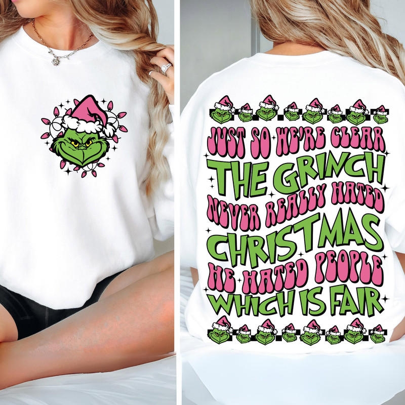 Retro Pink Christmas Svg Png, Christmas Svg, Pink Christmas Png, Grinch Svg Png, Christmas Shirt Svg, Pink Grinch Svg Png, Retro Christmas.jpg