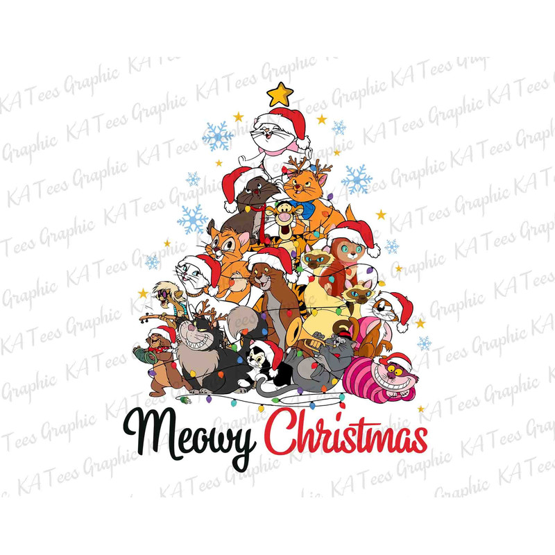 Christmas Cute Cats PNG, Christmas Png, Christmas Cats And Friend Png, Christmas Lights Png, Christmas Trees Png, Funny Christmas Png.jpg