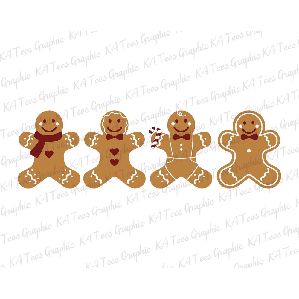 Christmas Gingerbread SVG, Christmas Svg, Christmas Characters Svg, Christmas Snowman Svg, Merry Christmas Svg, Digital Download.jpg