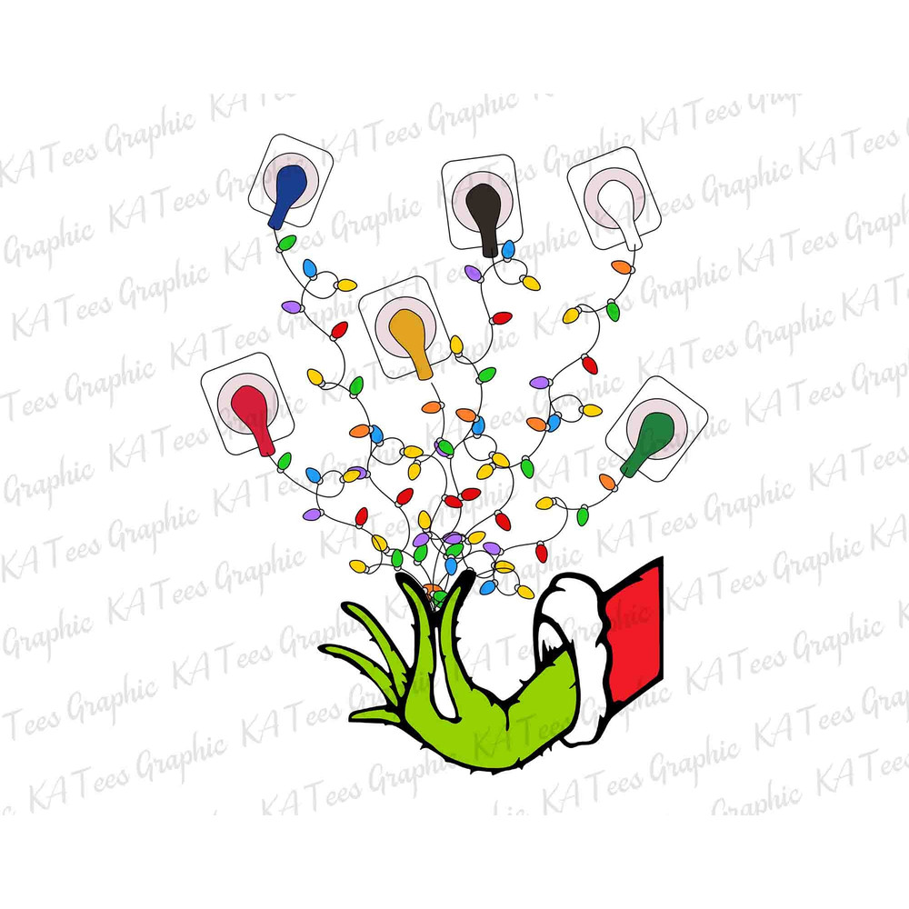 Christmas Nurse Grinchmas PNG, Christmas Png, Christmas Lights Png, Funny Grinch Nursing Png, Funny Pulmonologist, Digital Download.jpg