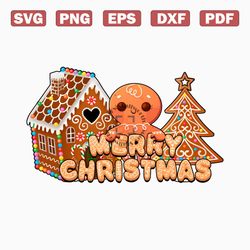 merry christmas gingerbread png