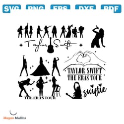 taylor swift svg bundle, taylor swift vector, taylor swift clipart, swiftie svg, eras tour svg, taylors version, taylo