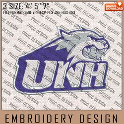 NCAA New Hampshire Wildcats Machine Embroidery Design, NCAA Logo, Embroidery File, 3 size, Instand Download, NCAA Teams