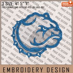 NCAA Drake Bulldogs Embroidery File, 3 Sizes, 6 Formats, NCAA Machine Embroidery Design, NCAA Logo, NCAA Teams